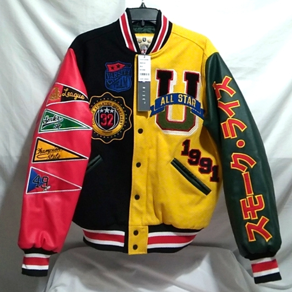 NWT Smoke Rise Heritage Outerwear Varsity League Champion Letterman Coat